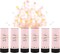 Pink Confetti Party Confetti Cannon, 6 Pack Mini Party Poppers Pink Confetti Cannon Shooters Biodegradable Confetti for Wedding Kids Birthday Party Supplies